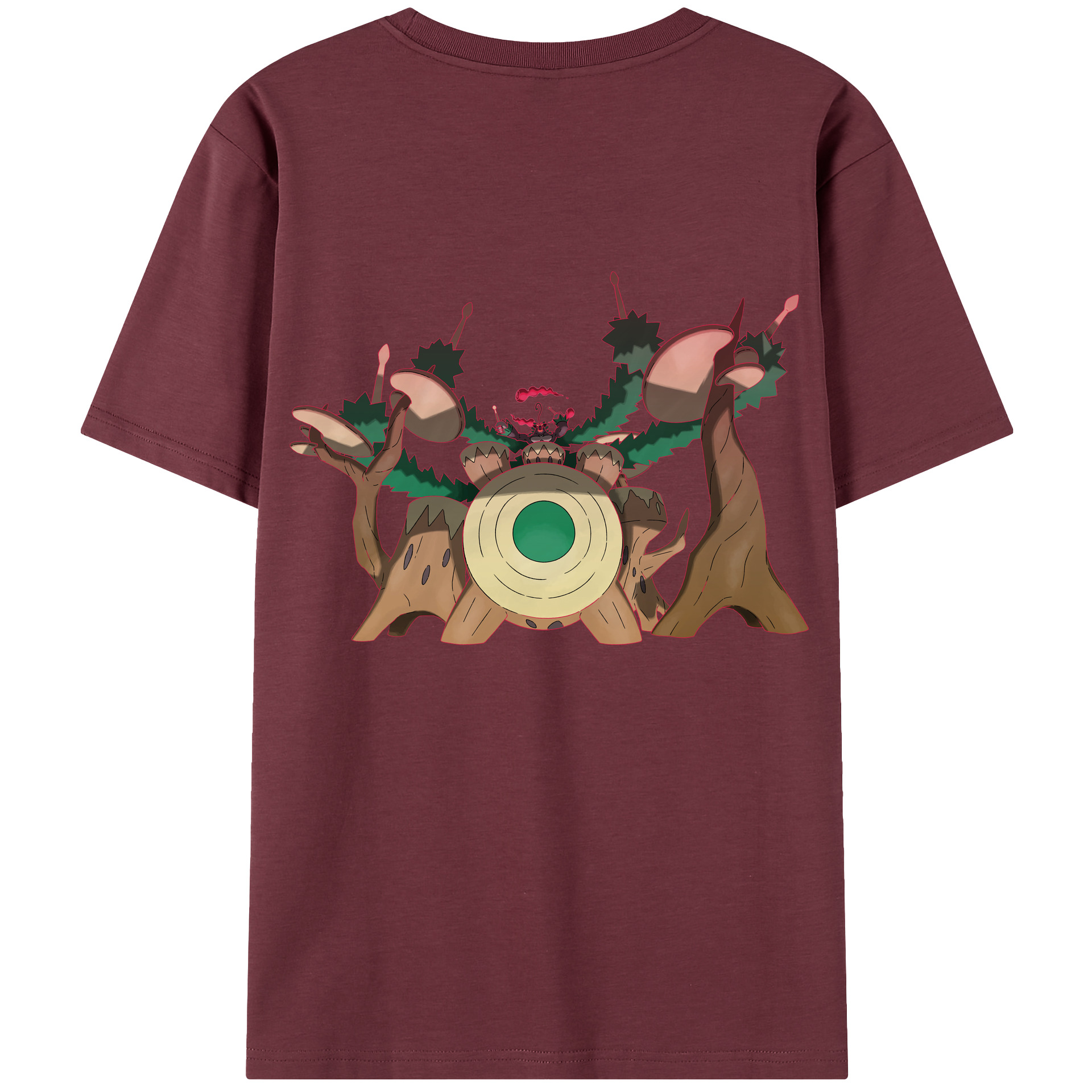 （画像用） ポケットモンスター Pokémon 綿100％半袖Tシャツ（背面プリント）